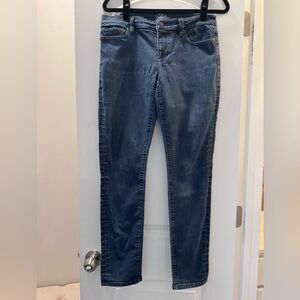 LOFT Women's Washed Blue Modern Skinny Jeans